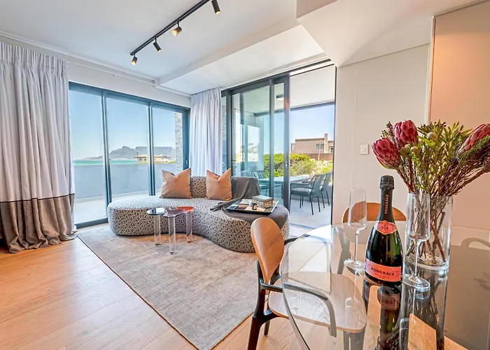 Beachfront Apartment W Wrap Around Terrace, Blouberg, 04 Azul